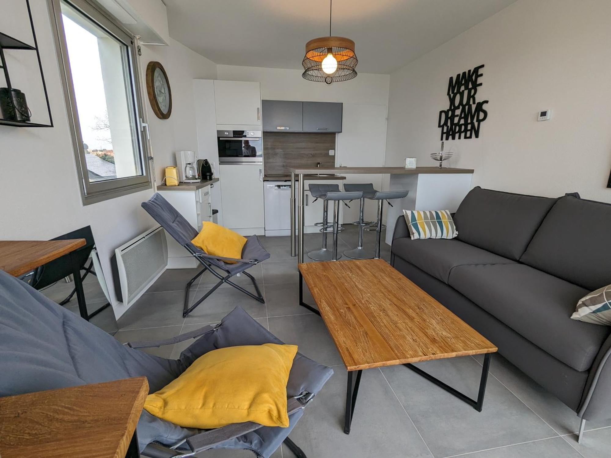 St Gilles Appartement Face Mer Сент-Илер-де-Рие Екстериор снимка